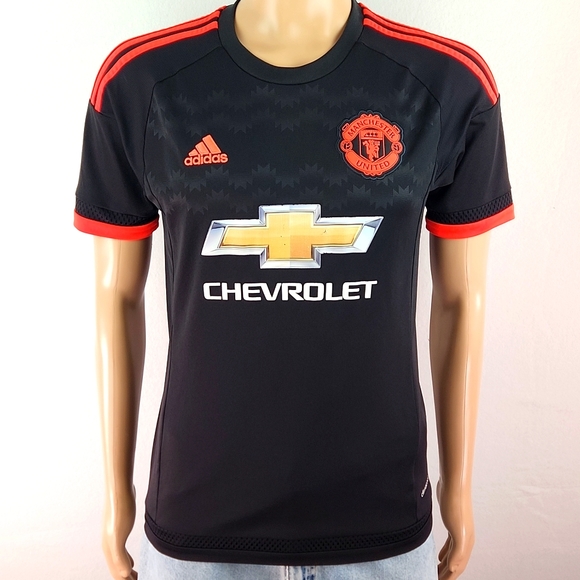 ADIDAS Manchester United Football Club #10 Chevrolet Team Jersey GUC - Picture 1 of 17